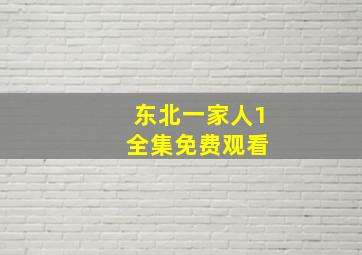 东北一家人1 全集免费观看